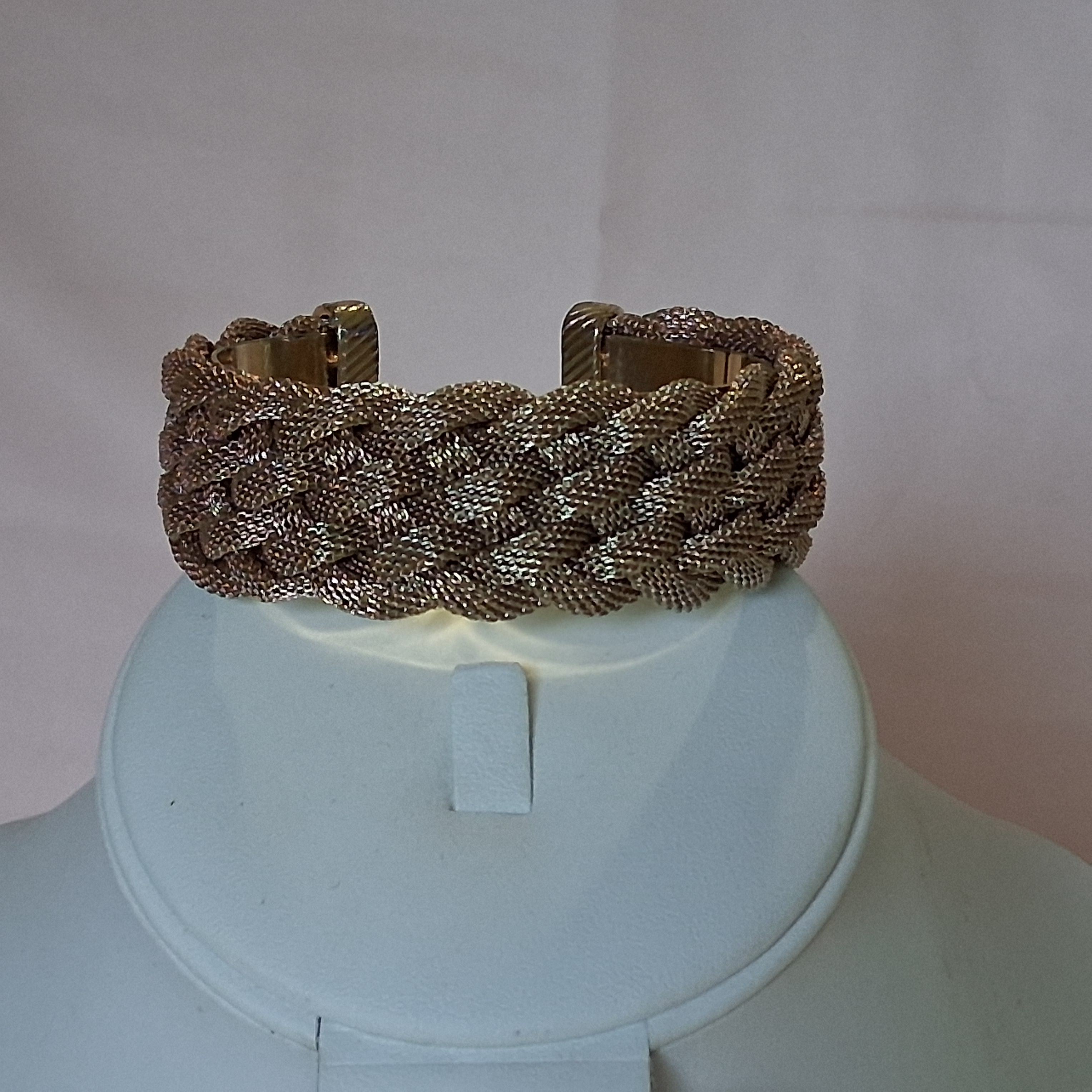 Cynthia Rowley Braided Gold Bracelet